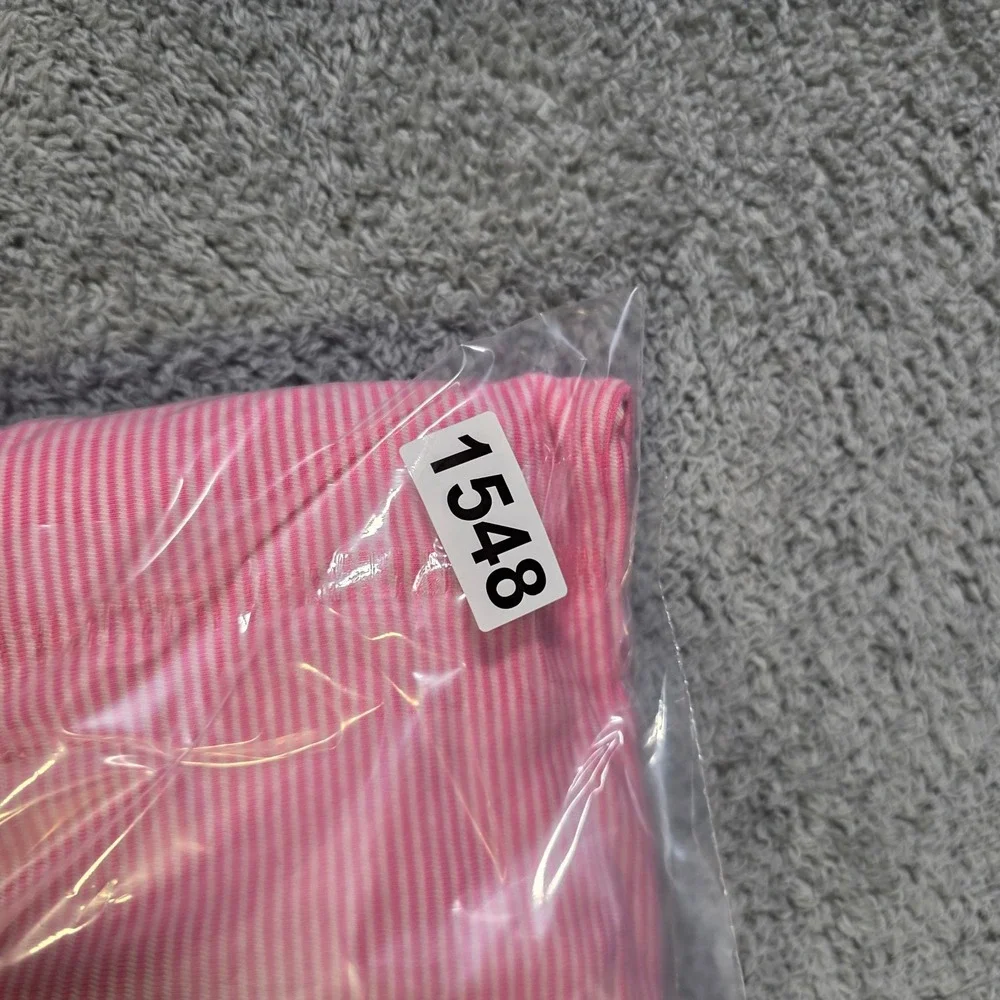 Lilly Pulitzer Womens Small Tube Dress Pink Striped Strapless Pima Cotton Modal - Picture 7 of 7